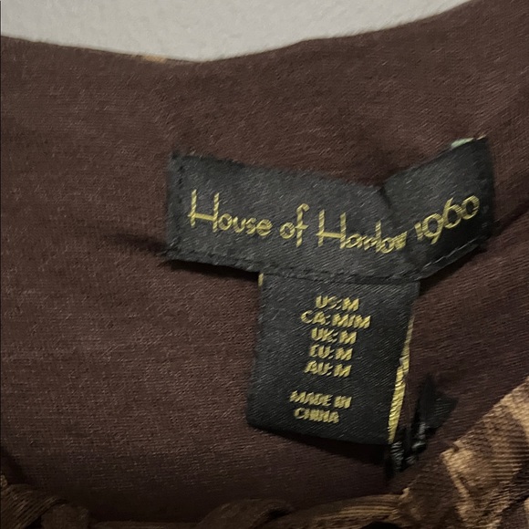 NWT House Of Harlow Patterned Long Sleeve Top - Picture 3 of 9